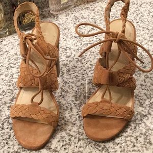 Brand new with box BCBG tie up sandals